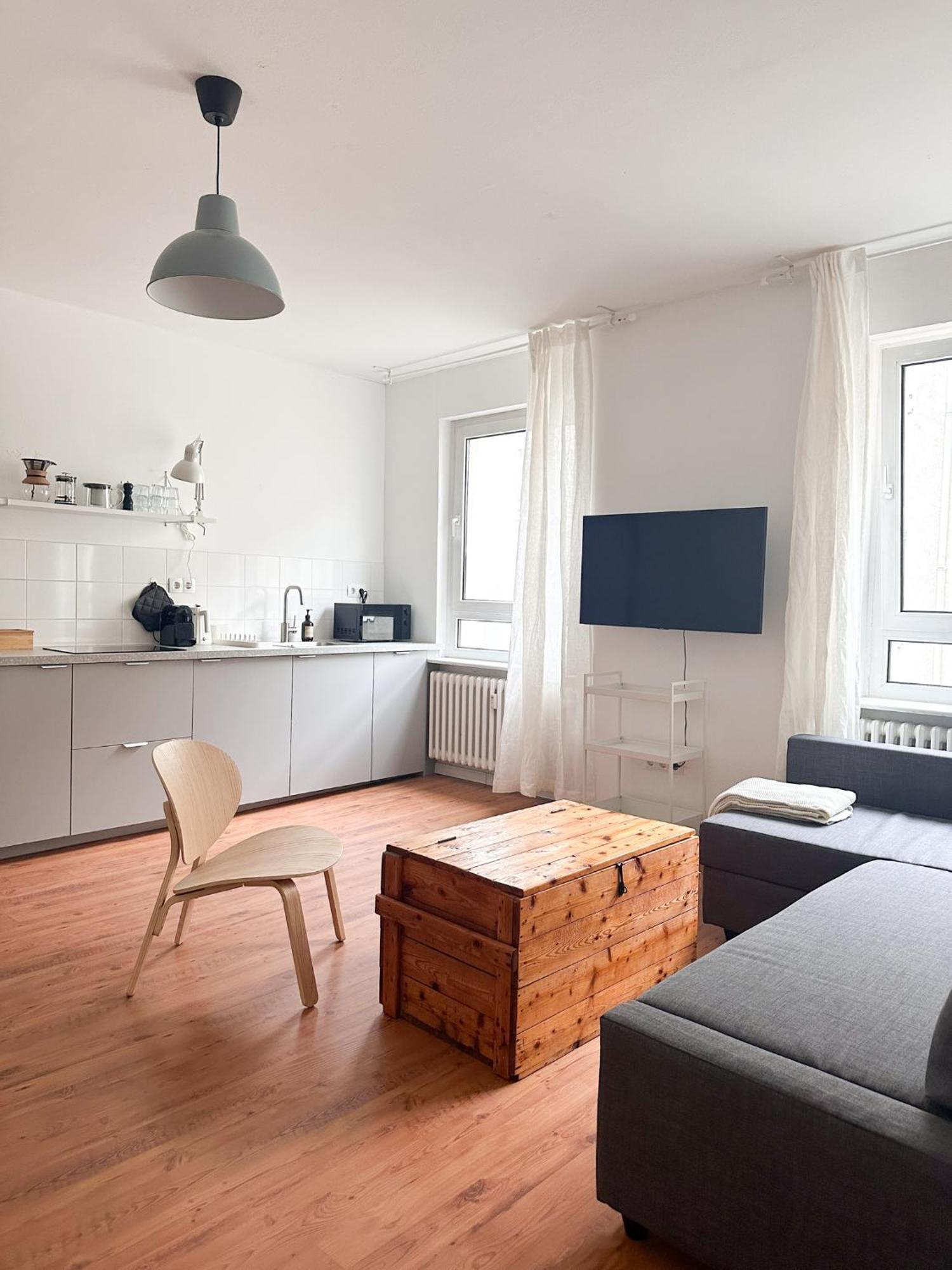 Appartement Nook Design-apartments Mit Kueche, Duschbad, Neben U-bahn Station Aber Ruhig Gelegen Berlijn